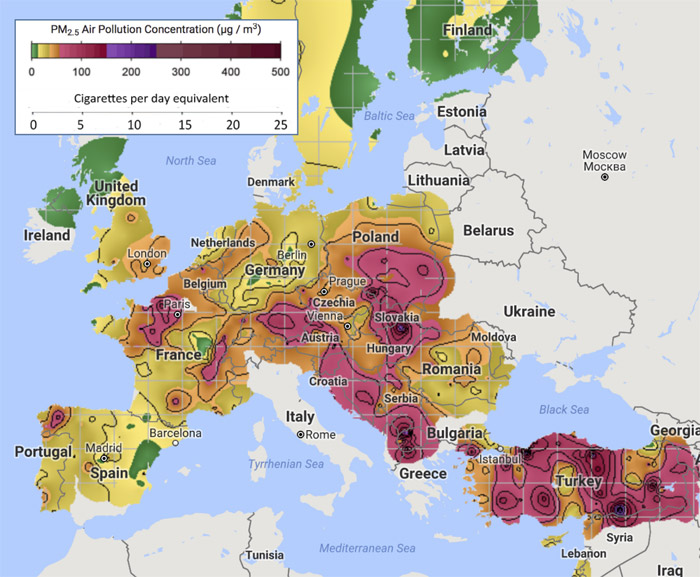 Semillas de cáñamo Vs. contaminación del aire