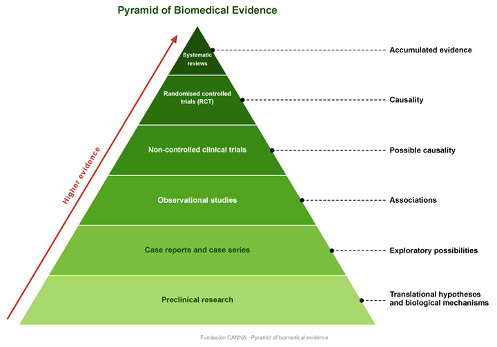Cómo navegar la ciencia y la evidencia del uso médico del cannabis: tipos de estudios, sesgos y pensamiento crítico