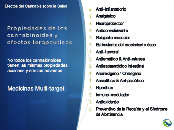 Efectos del cannabis y los cannabinoides sobre la salud